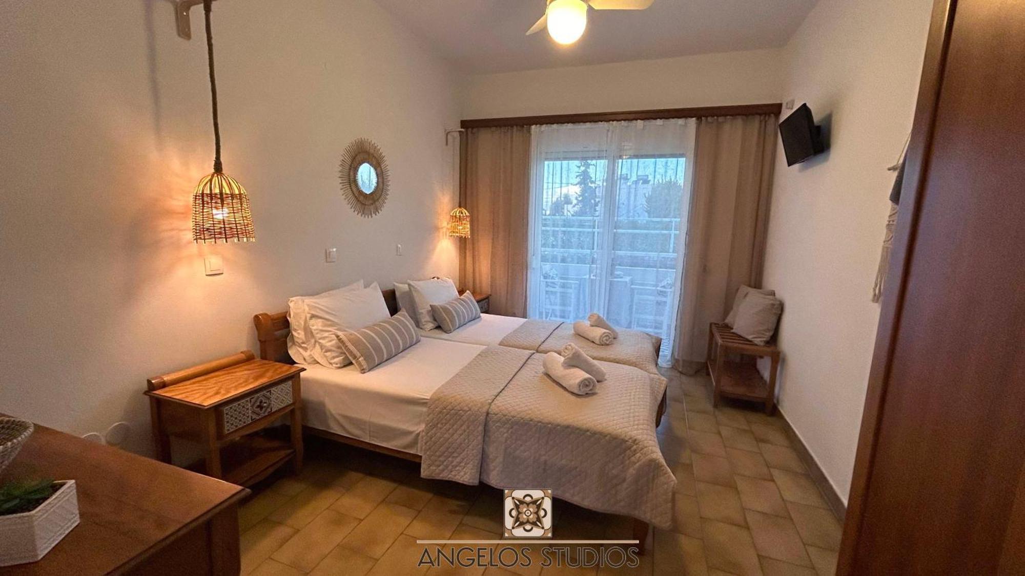 Angelos Studios 1-2 In Faliraki Rhodes-Ground Floor Exterior foto